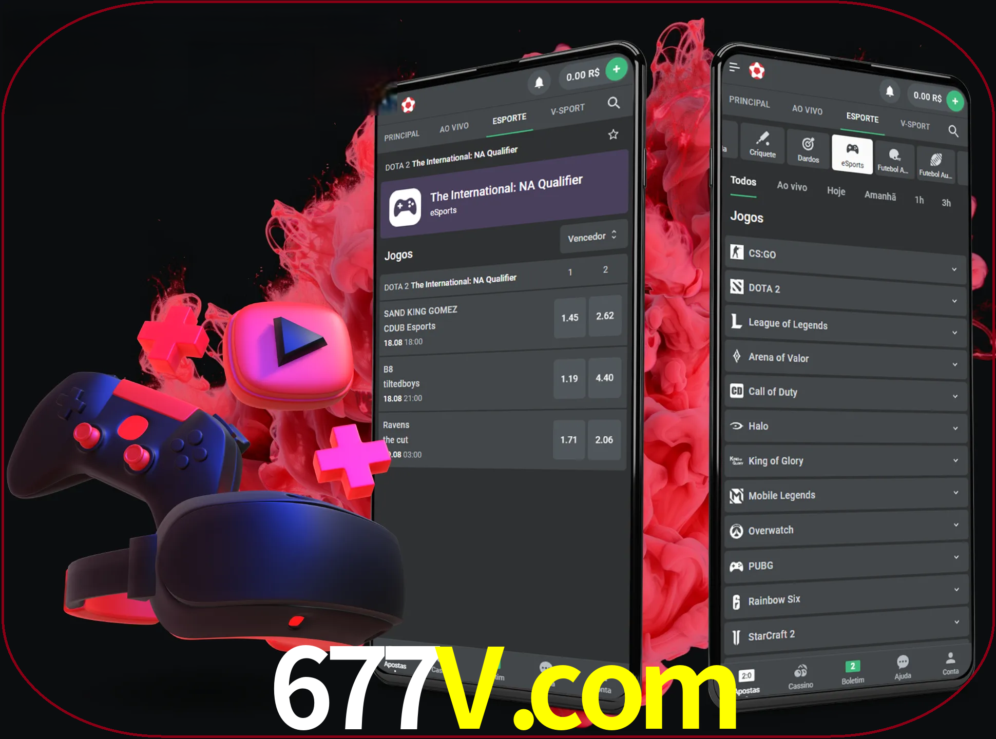Para ter a aplicação móvel 677v no seu smartphone, basta descarregar o ficheiro apk e seguir as instruções.